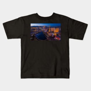 Las Vegas, Nevada, United States : Panoramic view Kids T-Shirt